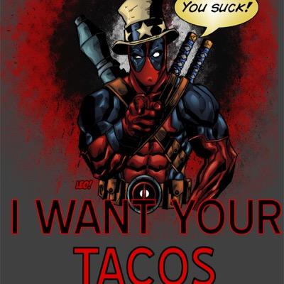 Hi I'm DeadPool I like bloody walks on the beach with my two best friends Butter & I Can't Belive It's Not Butter.