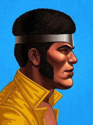 Known as Luke Cage the Mighty Avenger with impenetrable skin, and professional ass whuppin' services.                                                (Marvel RP)