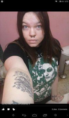 loves music, animals, drawing, piercings, and tattoos getting them and giving them.               Also lets get Rainbow Wings up and running =D