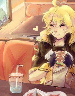 'Sup, I'm Yang, student at Beacon and member of team RWBY! Health note: Touching hair could result in broken arms. (RWBY RP)