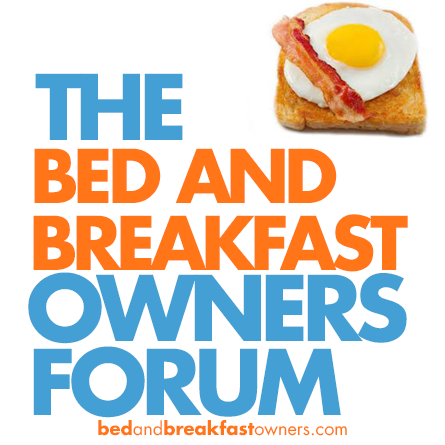 WORLDWIDE FORUM for owners of B&Bs, Guesthouses, Guest Houses, Inns, Holiday Lets. Member discounts, advice, great chat and more. JOIN NOW!