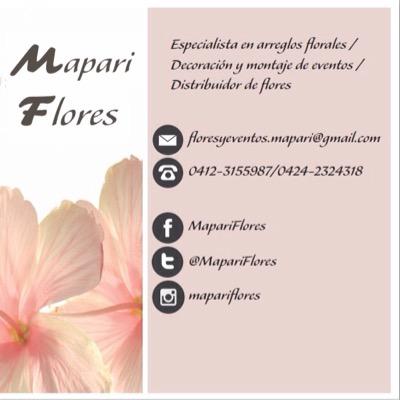 MAPARIFlores's profile picture. Especialistas en arreglos y detalles florales para sus eventos y ocasiones especiales, decoracion. Calidad de servicios