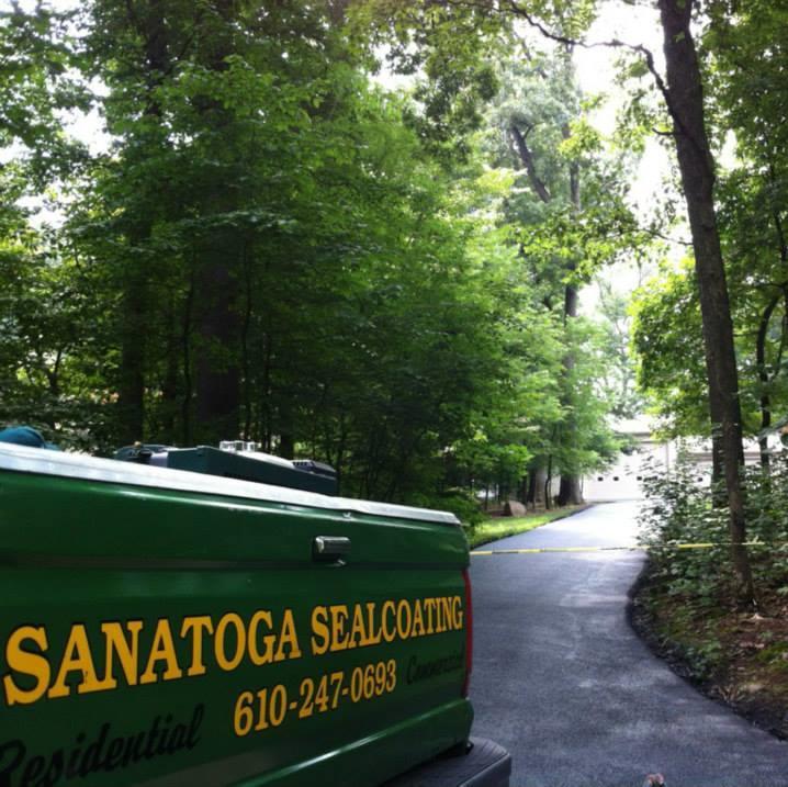 Sanatoga Sealcoating does  commercial & Residential Sealcoating (610-247-0693) Sanatoga Sealcoating