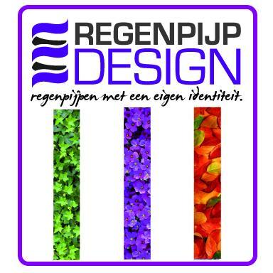 Weg met die saaie grijze en verweerde regenpijpen! Het is nu tijd voor RegenpijpDesign! 'Je regenpijp krijgt er een kleur van ...!'