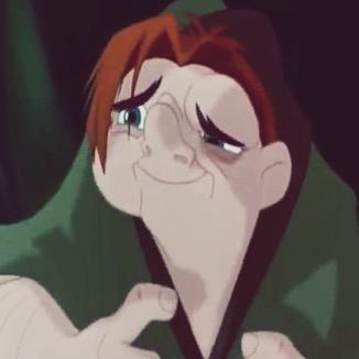 I am deformed, I am ugly...I am a monster, thats what my master says...I never question my master. #RP #Disney #HOND
