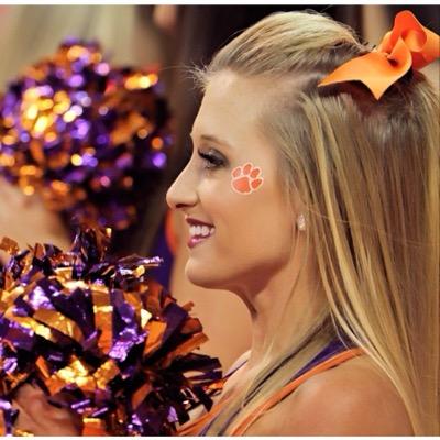 Graphic Communications Major
Clemson Co-Ed Cheerleader