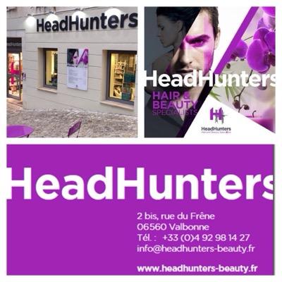 Headhunters Hair and Beauty Specialists. The English Salon on the French Riviera. Come to our salon in Valbonne village. 
Facebook Headhuters Valbonne