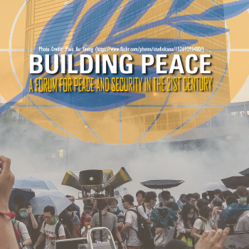 @AfPeacebuilding's Forum for Peace and Security in the 21st Century.