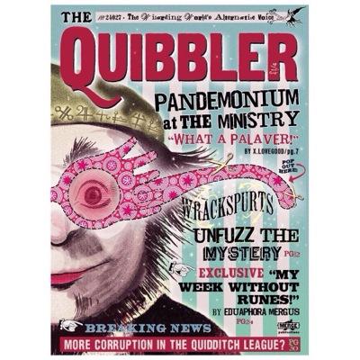 QuibblerQuote's profile picture. «La voz alternativa para el mundo mágico» 5 knuts por ejemplar y 6 por lechuza. ¡La revista de Quote! Novedades acerca del rol.