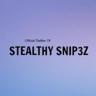 Advid gamer make videos on youtube! 80+ subscribers! Instagram-@STEALTHYSNIP3Z own a clan xbox called STEALTHYGAMING Only GT- STEALTHY SNIP3Z