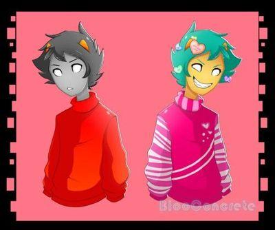 You are a fabulous hyperactive trickster teen who is obsessed over EVERYTHING! Hahahaha!