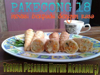 Bosen ngeliat bentuk dan rasa pastel kaya gitu gitu aja? kenalin nih inovasi dari pastel PAstel KEntang COroNG |for order 53FB05DC