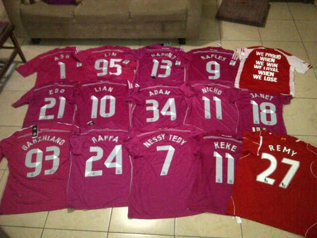 Pre-order Jersey club New Season 15/16 Pemesanan dan Pembayaran tanggal 10 maret - 20 April  SMS/WA: 082226246379 PIN: 2B577DEB