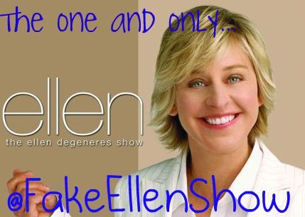 Its the Fake Ellen Show! I will ask people to be guests on the show! ENJOY!