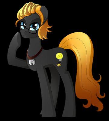 I'm just your friendly neighborhood pony.