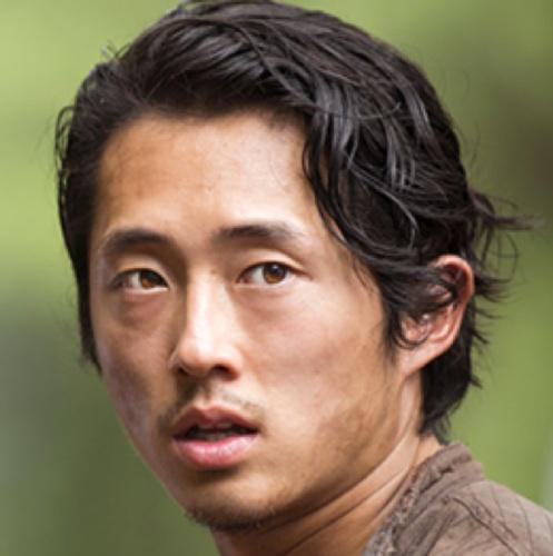 The Asian one. Beginner Mustache Enthusiast. Korean not Chinese. Not Steven Yeun.