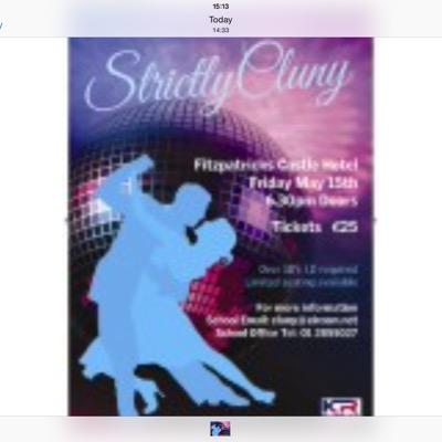 St Joseph of Cluny presents Strictly Cluny on May 22nd, 2015 in Fitzpatricks Castle Hotel, Killiney. Aim is to raise money to rebuild a Cluny School in Haiti.