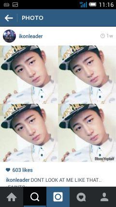 'ฮันบิน' iKON .หลีดเดอร์คาริสม่ากระจายกลายเป็นโกโก้ครั้นในทุ่งข้าวสาลี (?) #IKON  Status : ก็หล่ออ่ะ - -