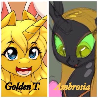 (NSFW 18+ R34) (Golden T.) Hiya! (V1:Single) (V2:#Single) (Ambrosia) Hi! (V1:#Single) (V2:#Single) (bio here: http://t.co/tNPG2GNZt4 )