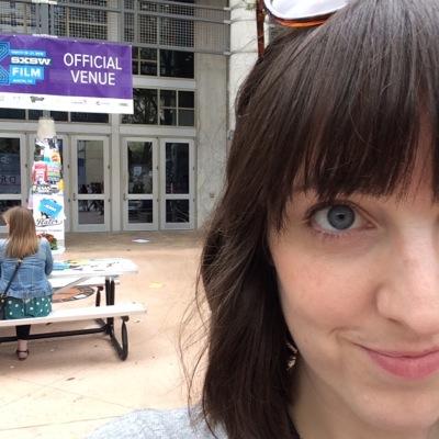 Just a girl- without a badge - doing what she can to navigate the greatest festival in the world