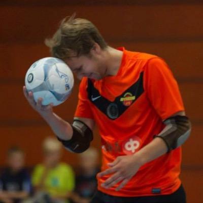 Futsal goalkeeper and a sportaholic