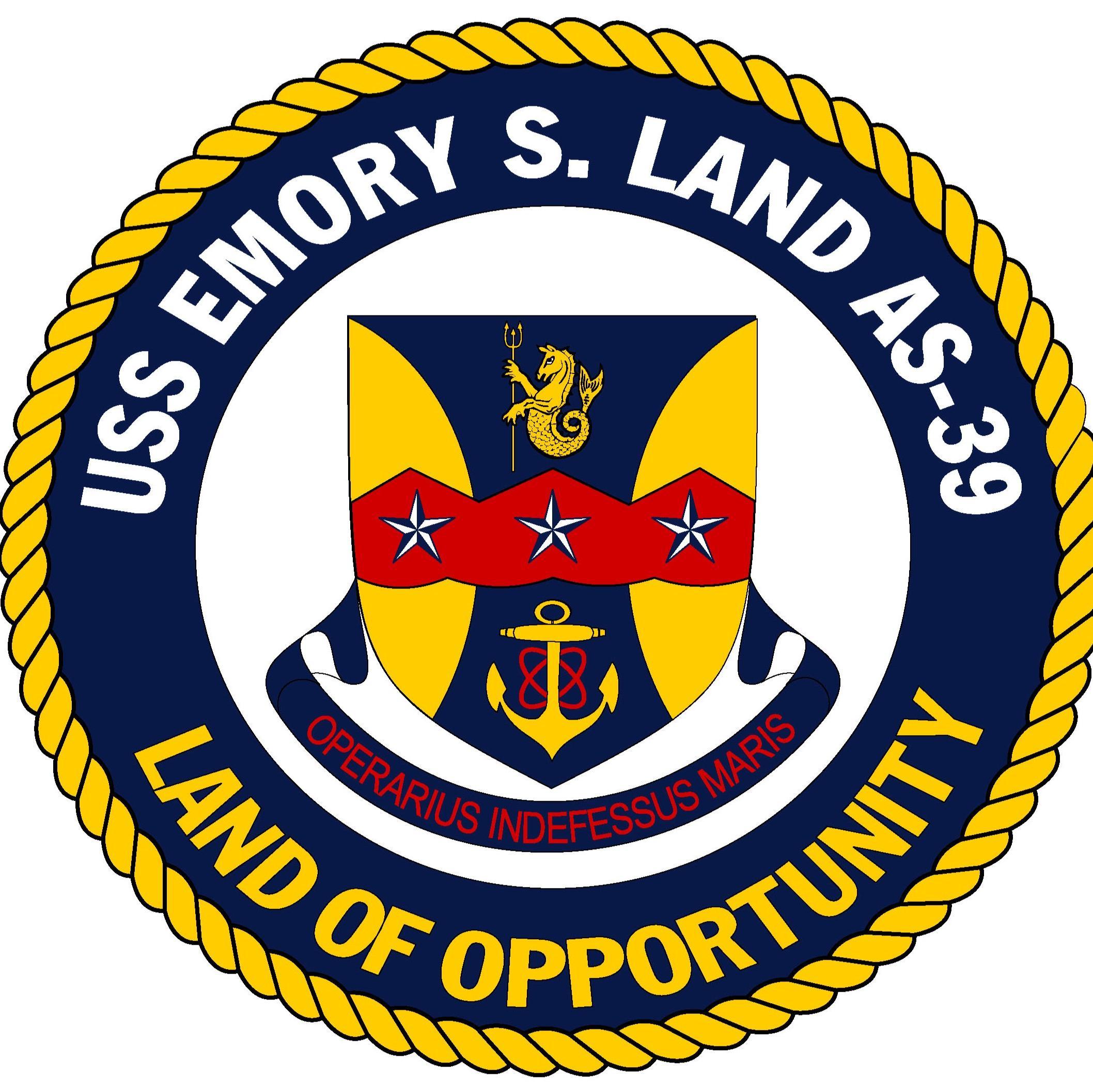 Official Twitter of the submarine tender #USSEmorySLand. Follows, RTs & Likes ≠ endorsement. Follow us at https://t.co/5KlYIYRQ32 #LandOfOpportunity