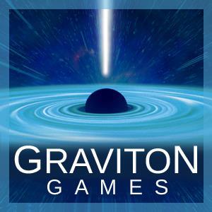 Graviton Games designs and publishes board games that focus on strategy and fun (often set amongst the stars)!