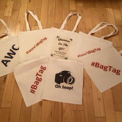 Customise a reasueable shopping tote with your favourite hashtag or selfie. Save yourself 5p down the shops or just carry your textbooks in style. #BagTag