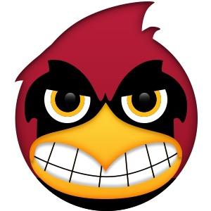 Avid Cyclone Fan : Alum : Bleeding Cardinal & Gold