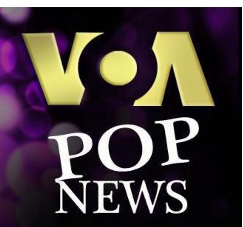 This is the official account of VOA Pop News, a subdivision of @voaindonesia. Program2 VOA Pop News di Trans TV, TVRI, MAGNA CHANNEL, ELSHINTA, TRANSVISION, dll