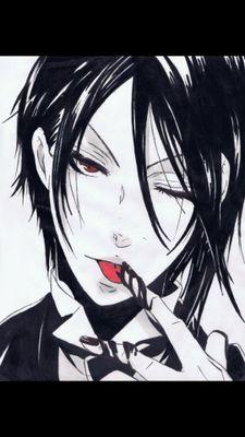 I am Sebastian Michaelis, It is a pleasure to meet you~.BFF FOR LIFE: @MadameRedA ♥{^¸^Me and @XxCindy_AnimexX are the most best of friends and 2 kawaii for u~!