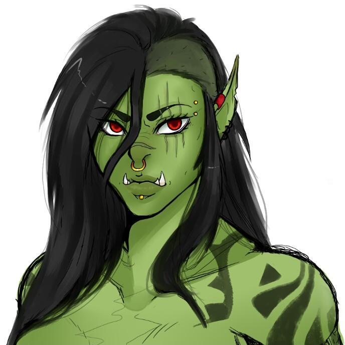 DeadlyHammer's profile picture. ¡POR LA HORDA! Eso que dicen que las mujeres orco no existimos es porque nadie ha vivido para contarlo. No me des nunca la espalda #PielVerdePielFuerte