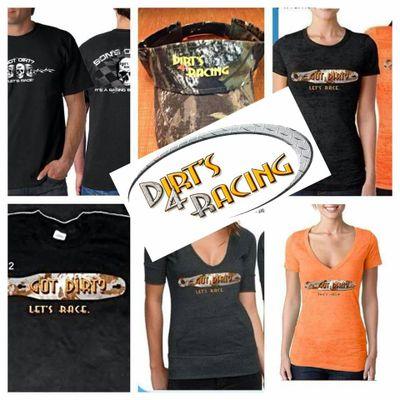 Dirts4Racing Street Stock Touring Series and for all your racing apparel to look on and off the track.