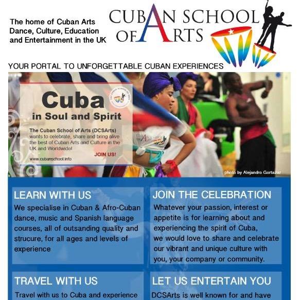 The Home of Cuban Arts, Dance, Culture, Education, and Entertainment in the UK- Your Portal to Unforgettable Cuban Experiences!