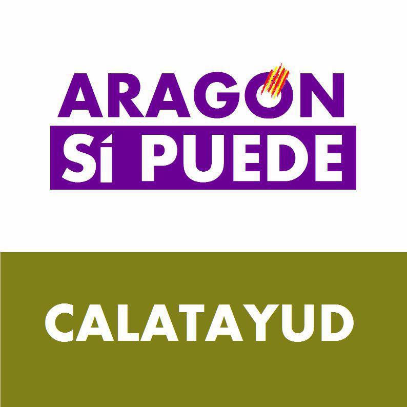 CalatayudSiPued's profile picture. Candidatura para las elecciones municipales Aragón Sí Puede y Calatayud También. 
Jesús Temprado es nuestro candidato.
calatayudaragonsipuede@gmail.com