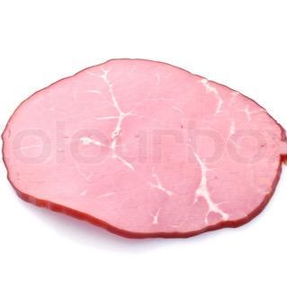 ham and cheese sandwich hold the bread and cheese.