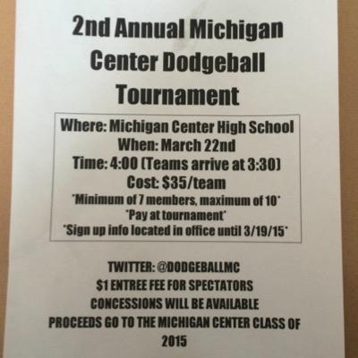 Bringing you the best dodgeball tournament in the conference. Any age. Any school.           March 22nd.