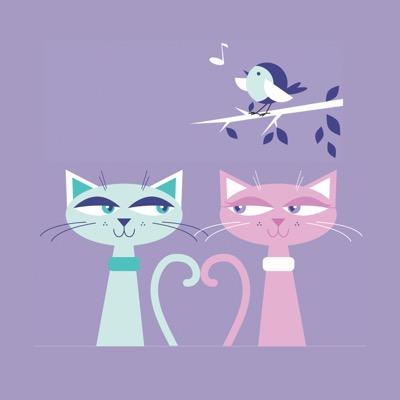2catsandabird