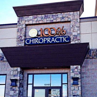 100% Chiropractic 10161 South Parker Road Suite 200 80134 •Dr. Tara Breske & Dr. Anna Petersen•