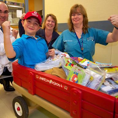 We are a Co trying to raise awareness for the ask of blood being donated to support local children