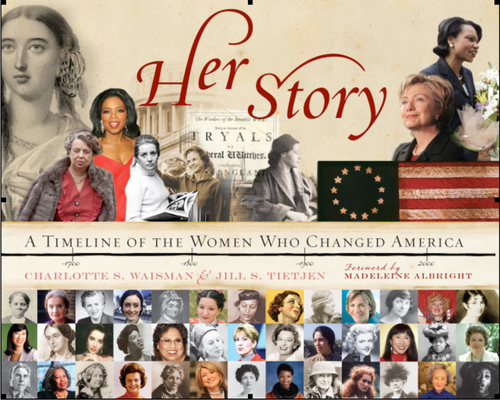 Sharing 400 years of U.S. women's history with profiles & photos from the book Her Story: A Timeline of Women Who Changed America. What's your story?