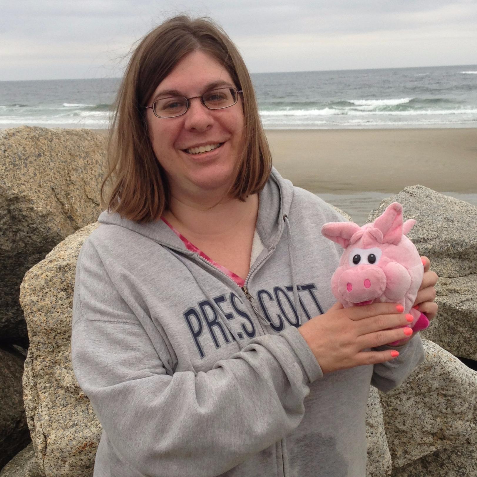 recent Floridian; native Upstate NYer; avid reader; obsessed with pigs; knower of stuff