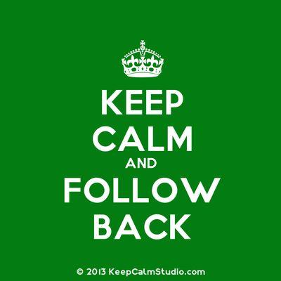 Je follow back       je retweet