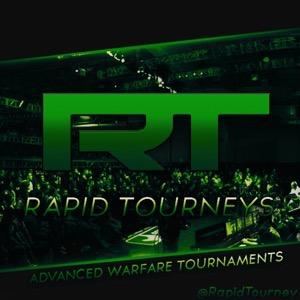 RapidTourney's profile picture. eSports Tourney Hosting page. Xb1 Advanced Warfare. We host free and paid tourneys. OUR PREVIOUS ACCOUNT WAS HACKED AT 400+ followers!!! Est. 3/16/15