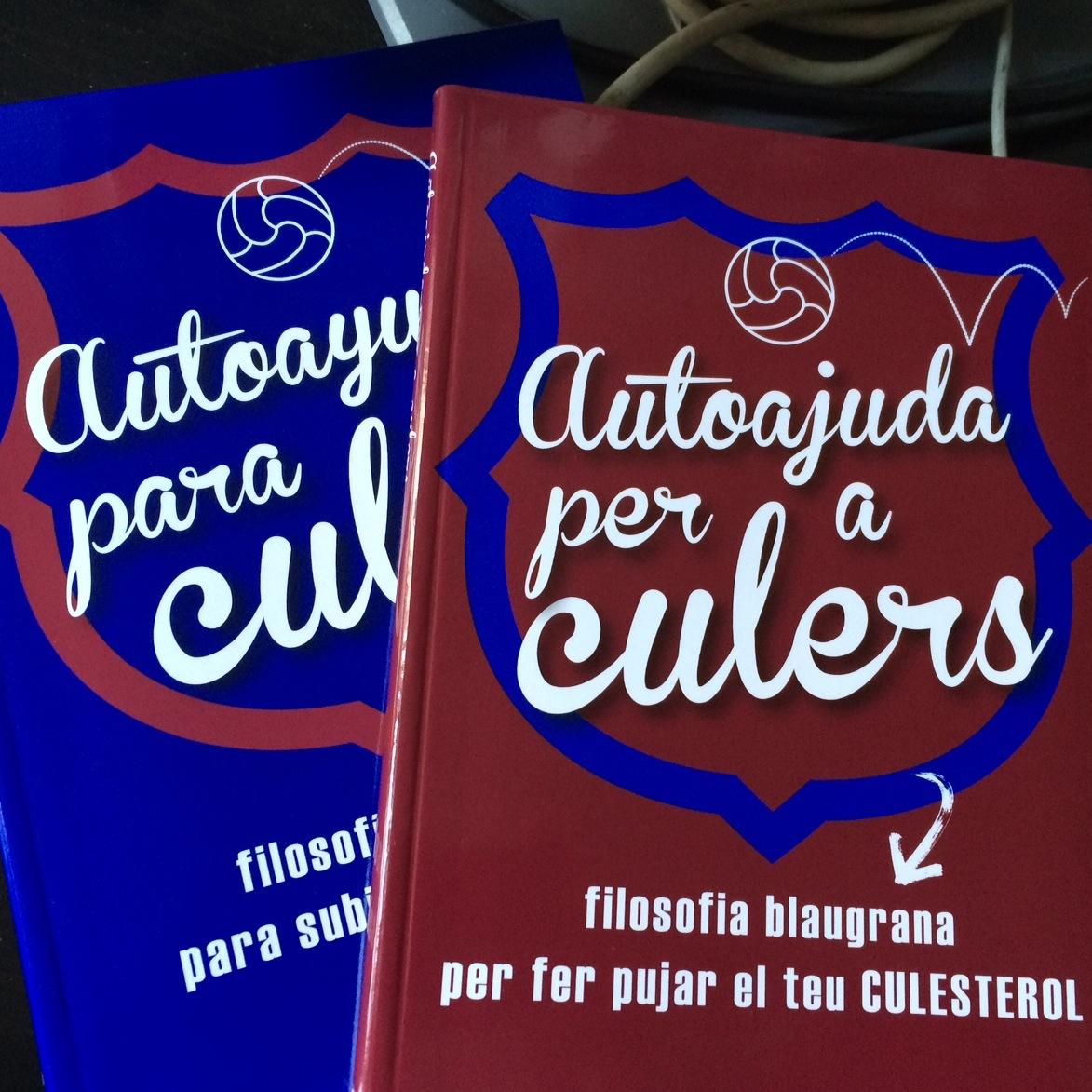 El libro de humor culé para subir el #Culesterol