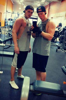 Fitness doesn't need to be complicated; just consistent #builtfitnessmovement. Lifestyle changes to become GREAT! *@benlehman11 & @oneilltyler