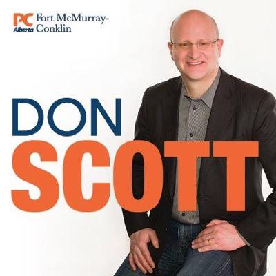 The official account for the Don Scott campaign, Progressive Conservative candidate for Fort McMurray-Conklin.