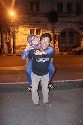 | @NoveniJ and @Saifulrawna | °JustForTogether° | _03102010 :-* | @AtkiBroadcast`2012 |