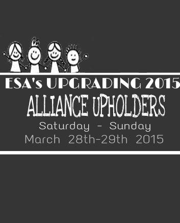 one of ESA's Organization Development Department's work's programs, UPGRADING | March 28th -29th 2015 | fee : 25K | question? DM please
