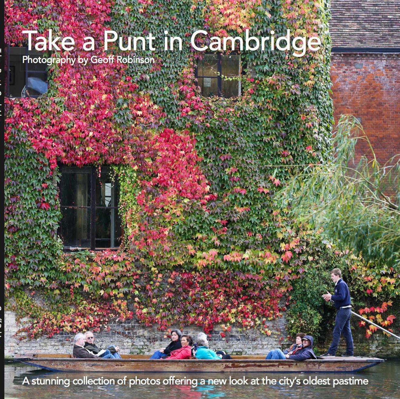 Stunning new #Cambridge #punting photographic book by @GeoffRobinson49